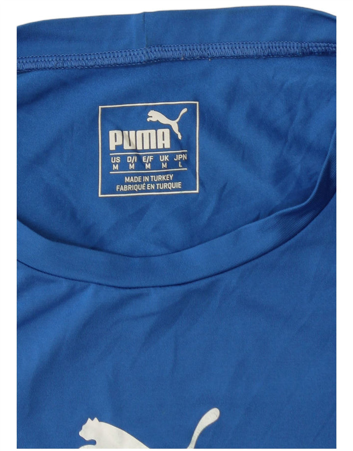 Camiseta masculina PUMA azul médio