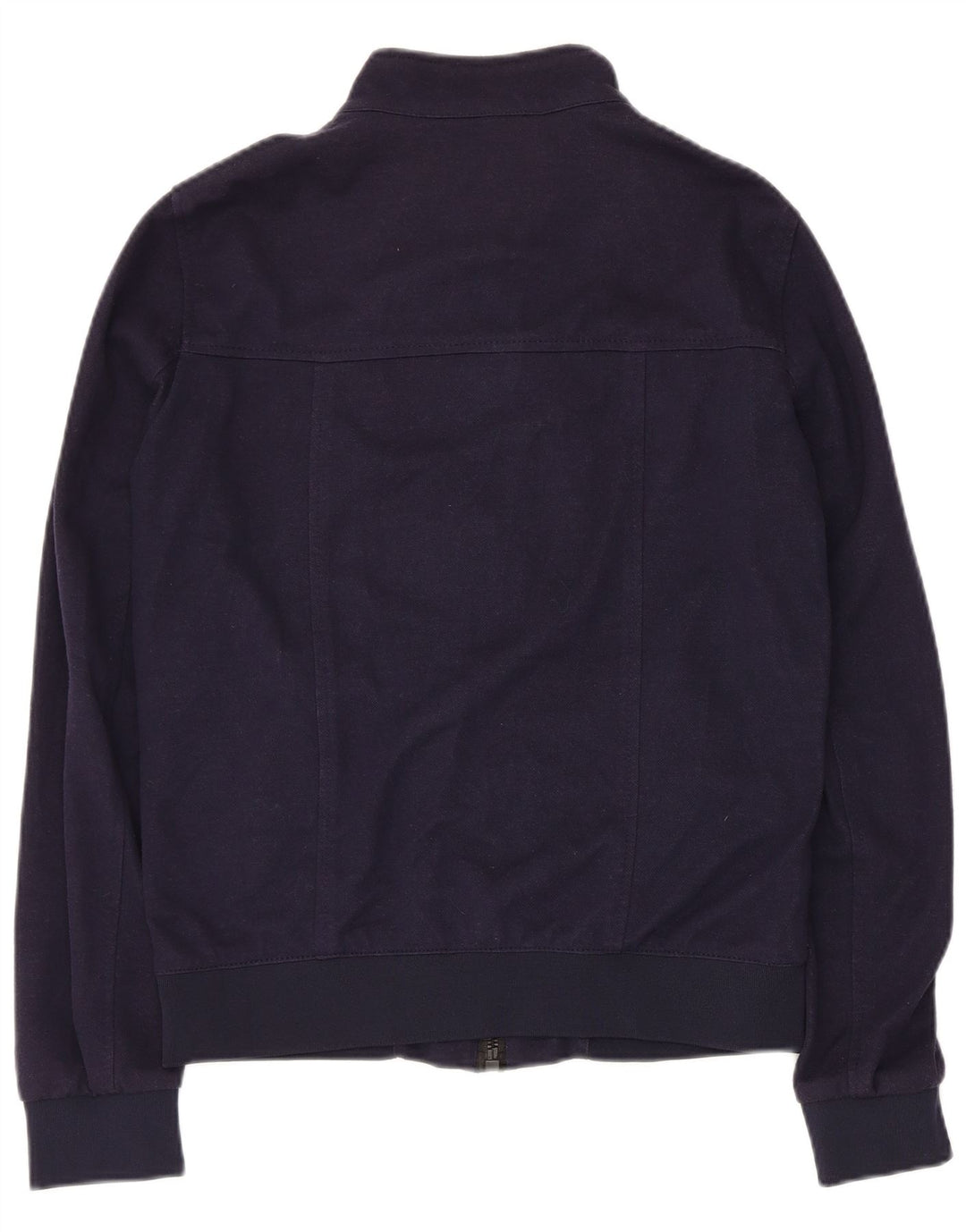 Jaqueta bomber masculina ZARA UK 38 poliéster azul marinho médio