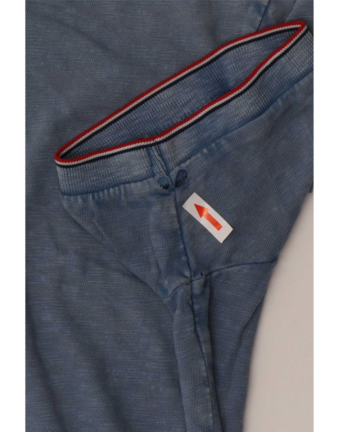 Tommy Hilfiger Camiseta masculina grande algodão azul