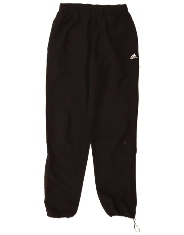 Adidas Mens Climalite Calças de treino Joggers Pequeno Poliéster Preto