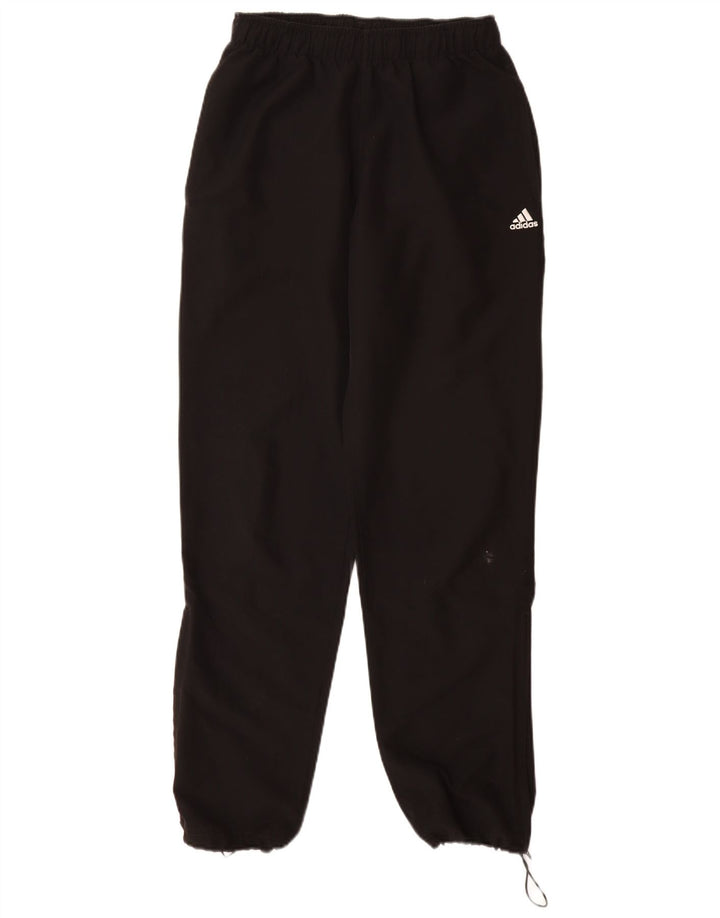 Adidas Mens Climalite Calças de treino Joggers Pequeno Poliéster Preto
