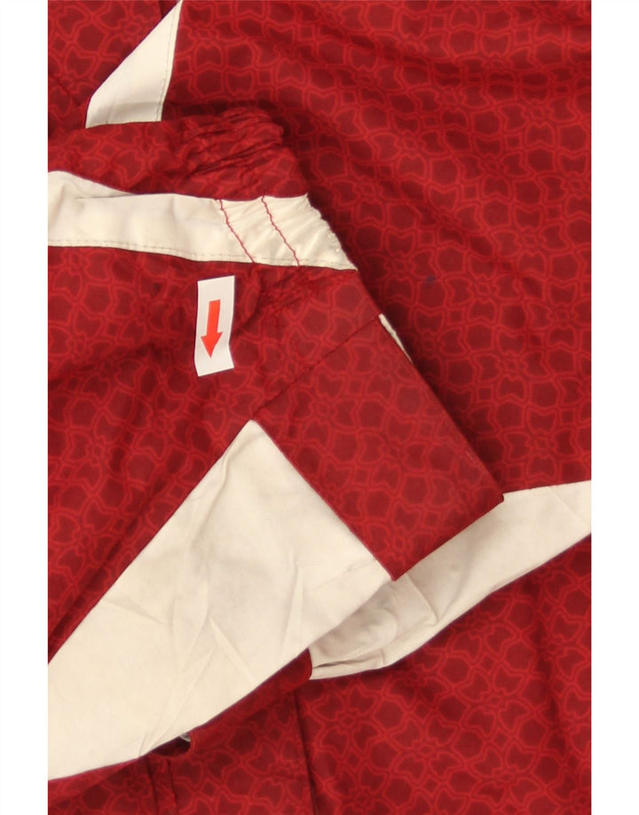 Jaqueta corta-vento Columbia feminina Interchange com capuz Reino Unido 16 grande vermelho