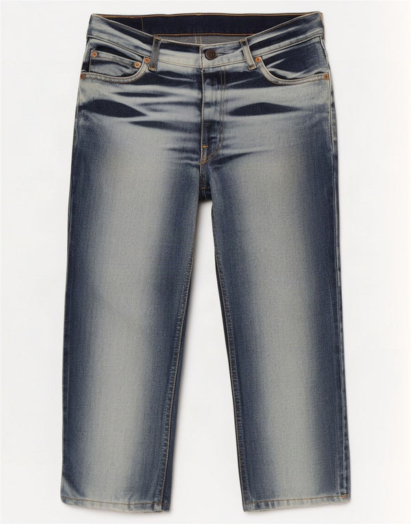 Levi's Masculino 661 Capri Jeans W32 L22 Azul Marinho Colorblock