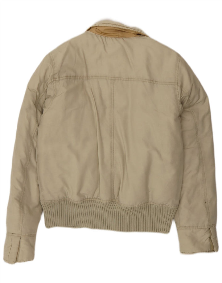 Jaqueta acolchoada feminina Woolrich UK 38 médio bege