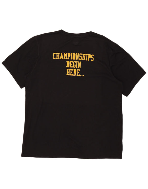 Camiseta gráfica Russell Athletic masculina Tigers Top XL preta