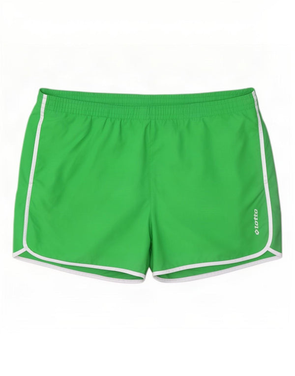 Shorts de natação masculino Lotto XL verde colorblock
