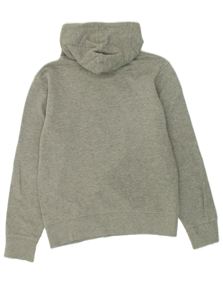 JACK & JONES Mens Workwear Graphic Hoodie Jumper Small Grey Cotton Vintage Jack & Jones and Second-Hand Jack & Jones from Messina Hembry 