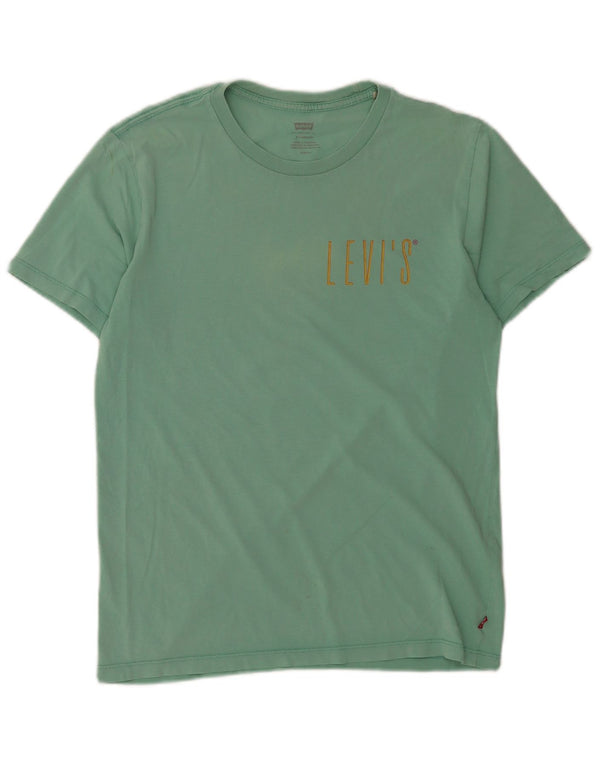 Camiseta masculina gráfica Levi's Top pequeno verde