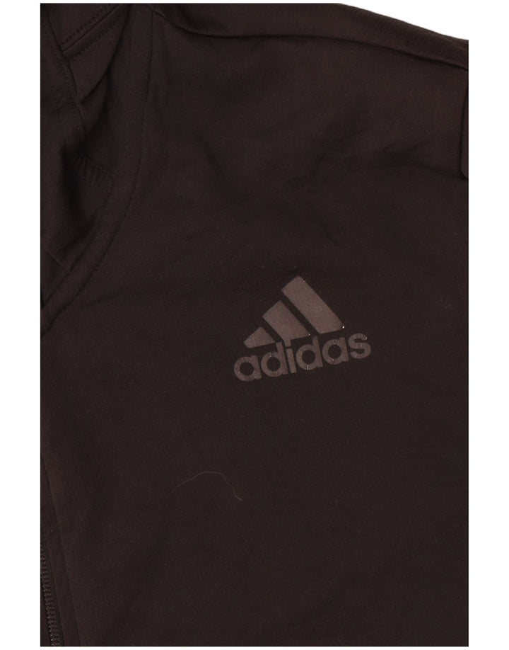 Jaqueta Adidas Masculina com Capuz e Treino Médio Preto