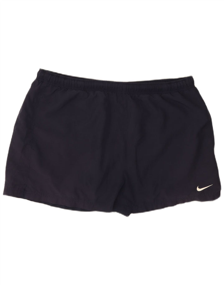 Shorts esportivos masculinos Nike XL azul marinho poliéster