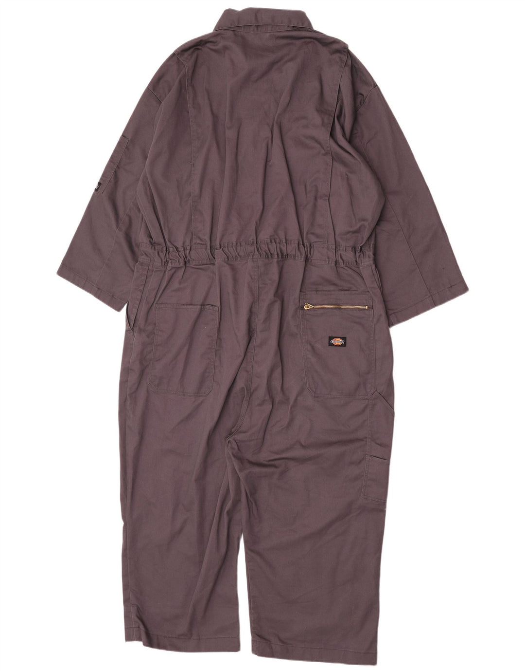 Macacão masculino Dickies Redhawk manga 3/4 Reino Unido 52 5XL cinza poliéster