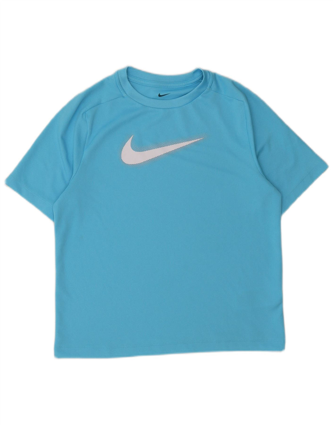 Camiseta Nike Boys Dri Fit Graphic Top 12-13 anos grande azul poliéster