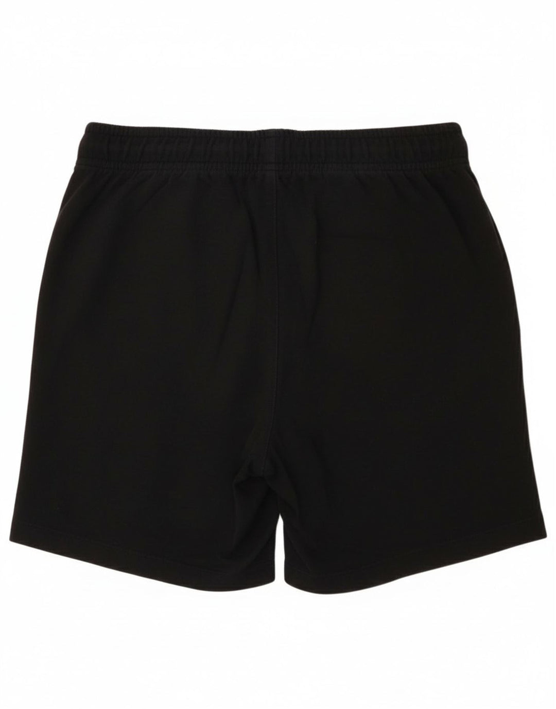 Shorts esportivo feminino Heritage Fit da Champion UK 12 algodão preto médio