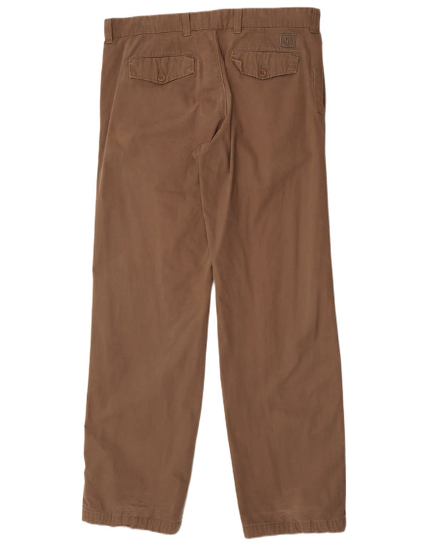 Calça Chino Masculina Timberland W36 L35 Marrom Algodão