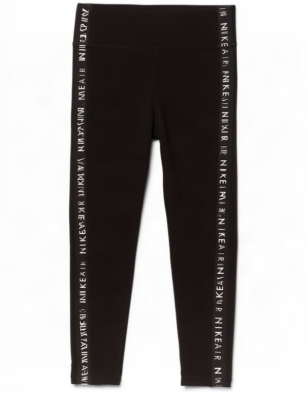 Leggings femininos Nike Crop Graphic UK 14 Grande Preto
