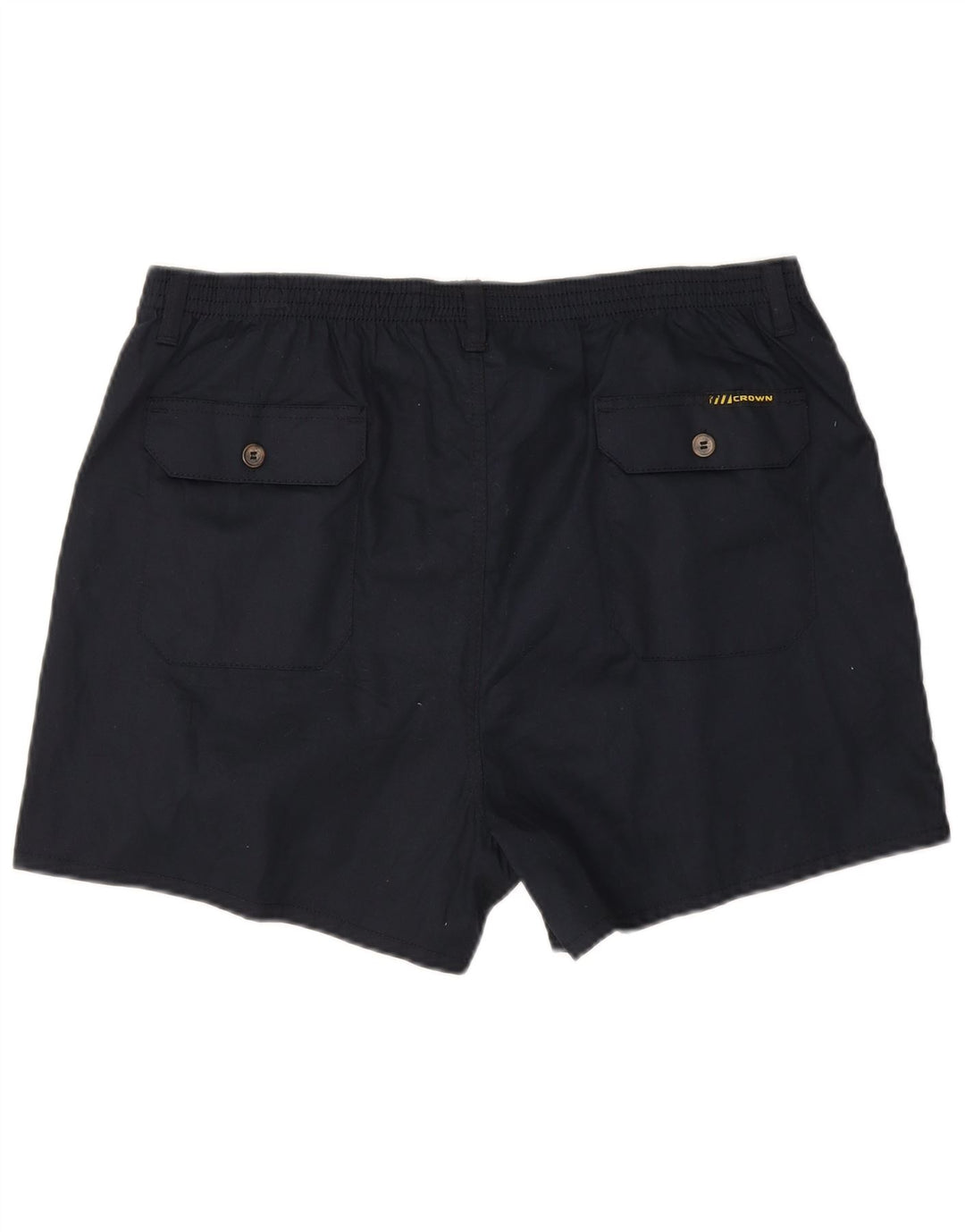 Shorts Chino masculino Pegged Crown W36 grande algodão azul marinho