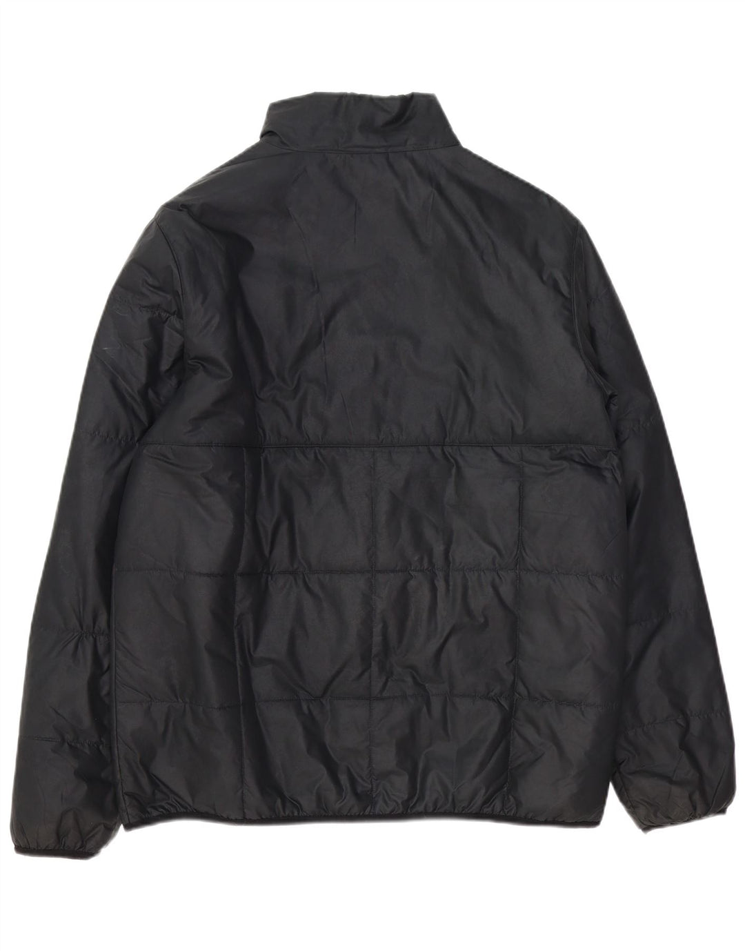 Jaqueta acolchoada masculina Nike UK 40 grande poliéster preto