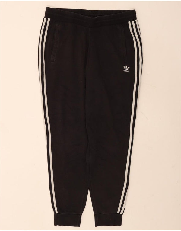 Adidas Mens Treino Calças Joggers XL Algodão Preto