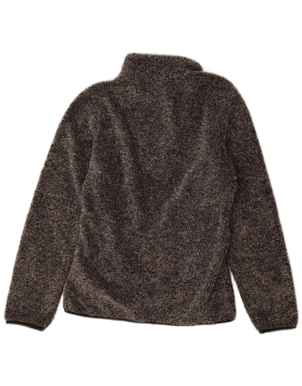 Jaqueta de lã feminina MC Kinley UK 12 poliéster cinza médio