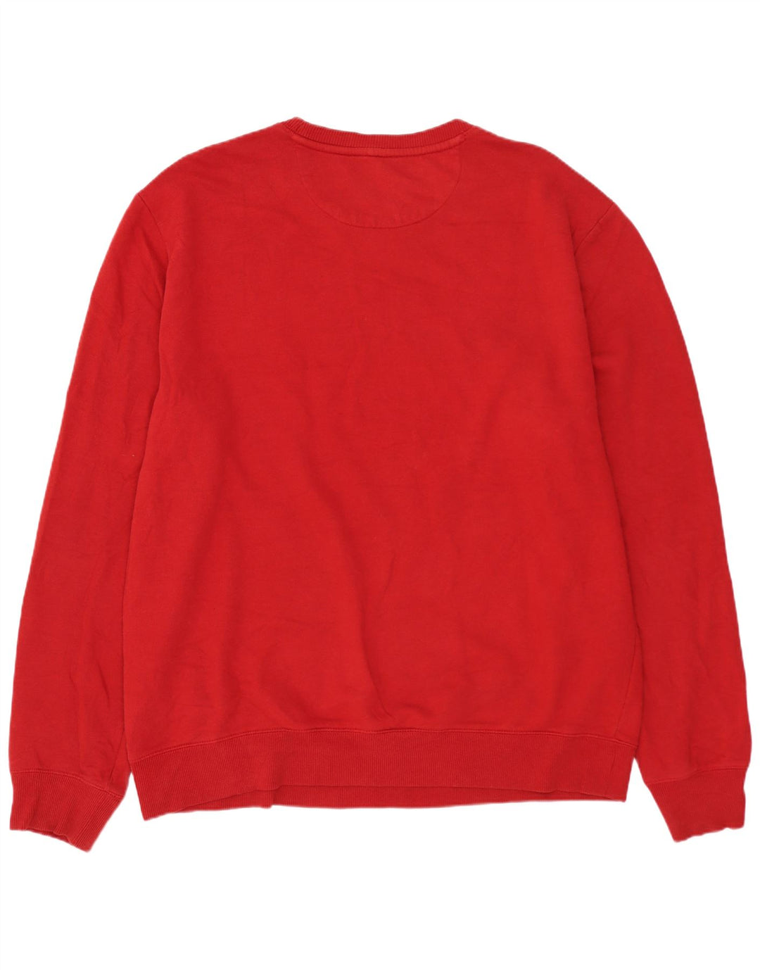 CALVIN KLEIN JEANS Moletom gráfico masculino Jumper XL de algodão vermelho
