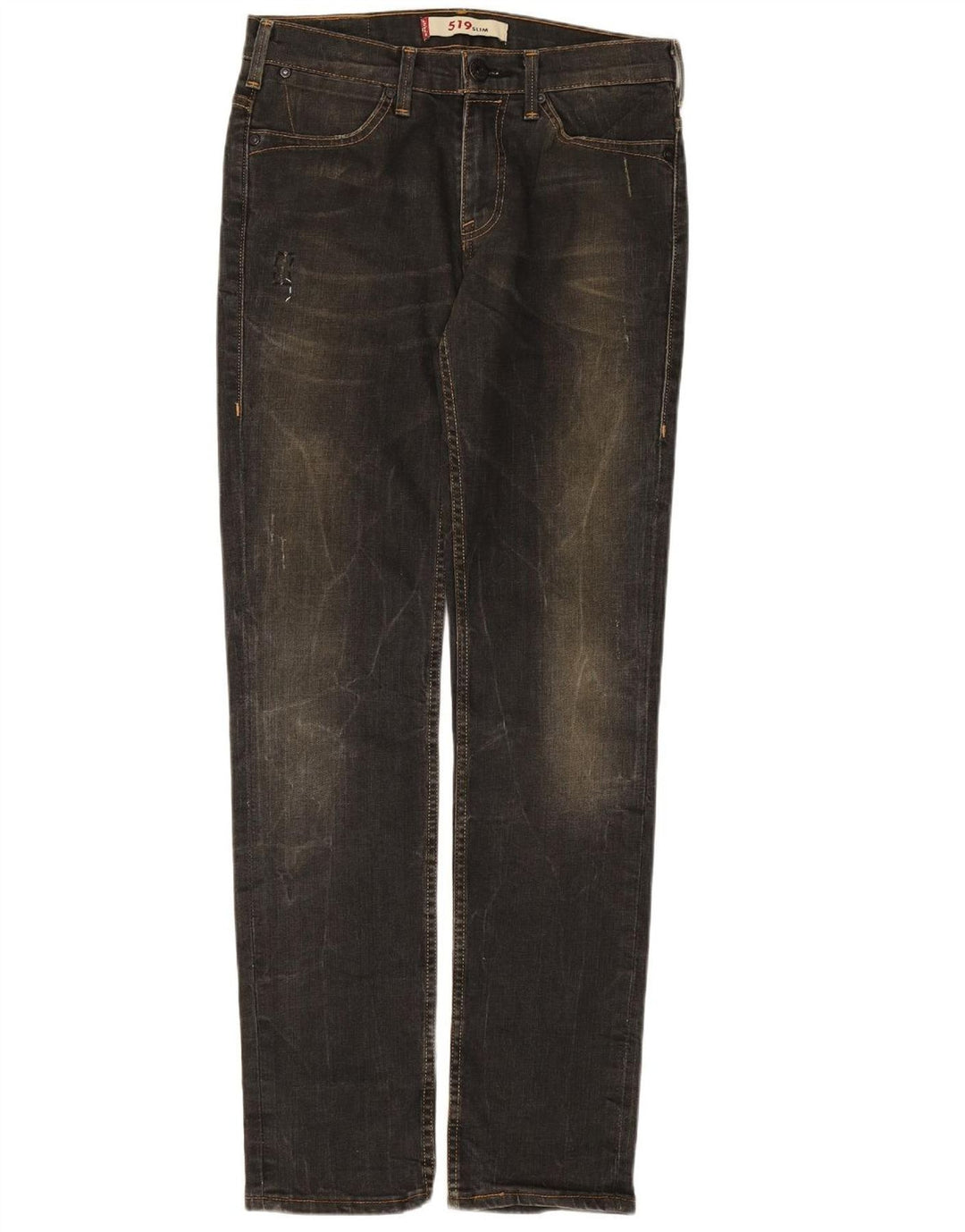 Calça jeans feminina LEVI'S 519 Slim W30 L33 preta