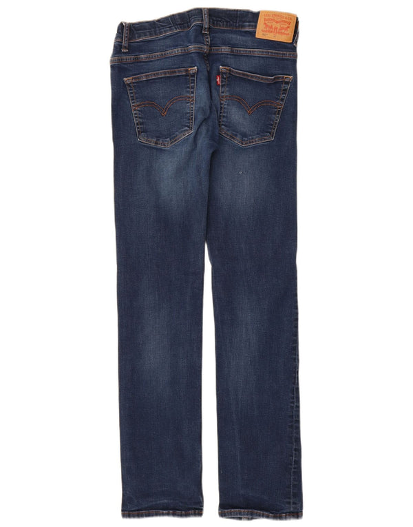 Levi's Meninos 511 Slim Jeans 15-16 Anos W28 L31 Azul Algodão