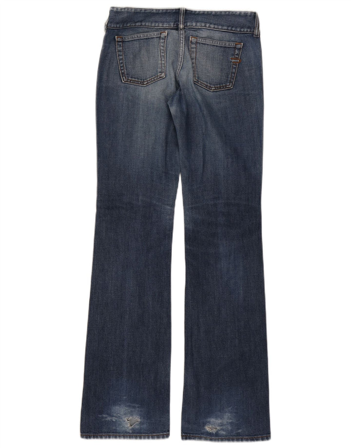 Diesel feminino bootcut jeans W27 L33 azul algodão