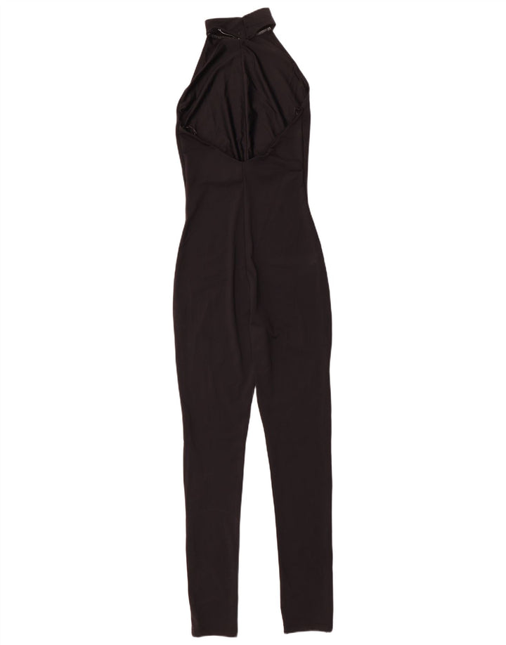 Macacão feminino Zara Halter UK 12 médio preto poliamida
