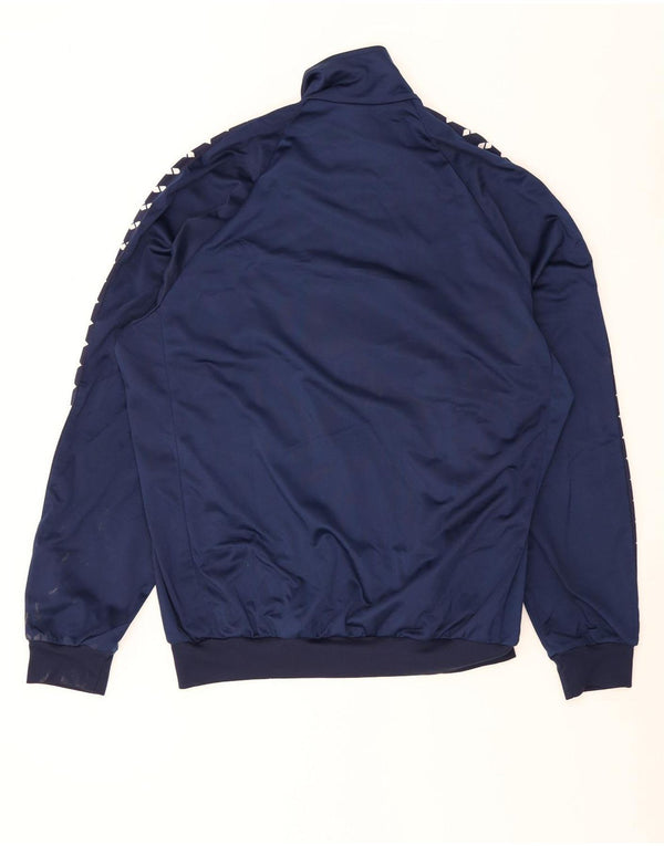 Arena Mens Graphic Tracksuit Top Jaqueta XL Azul Marinho Colourblock Poliéster