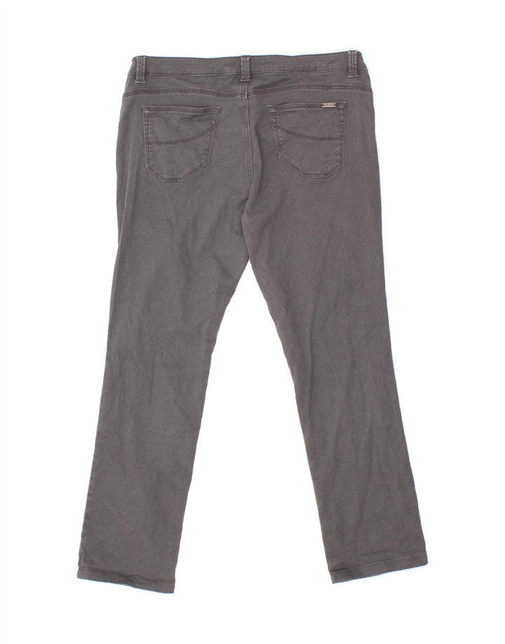 ELLESSE Womens Slim Jeans IT 46 Large W36 L28 Grey Cotton Vintage Ellesse and Second-Hand Ellesse from Messina Hembry 