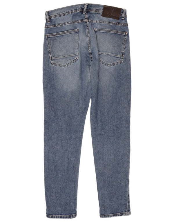 Zara Jeans Skinny Masculino EU 42 Grande W32 L30 Azul