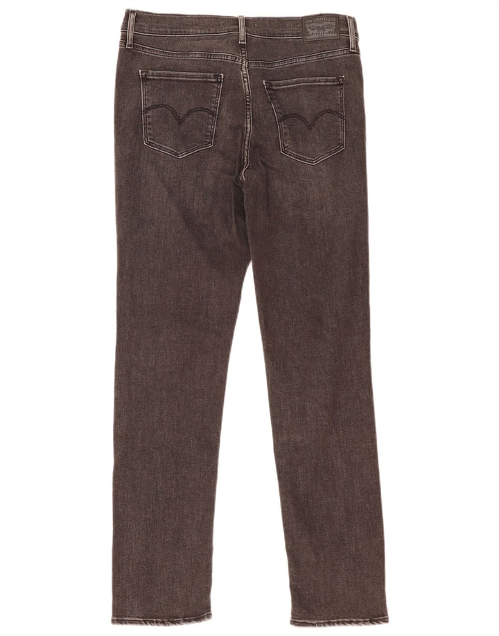 Calça jeans feminina Levi's 312 Shaping Slim W31 L29 cinza algodão