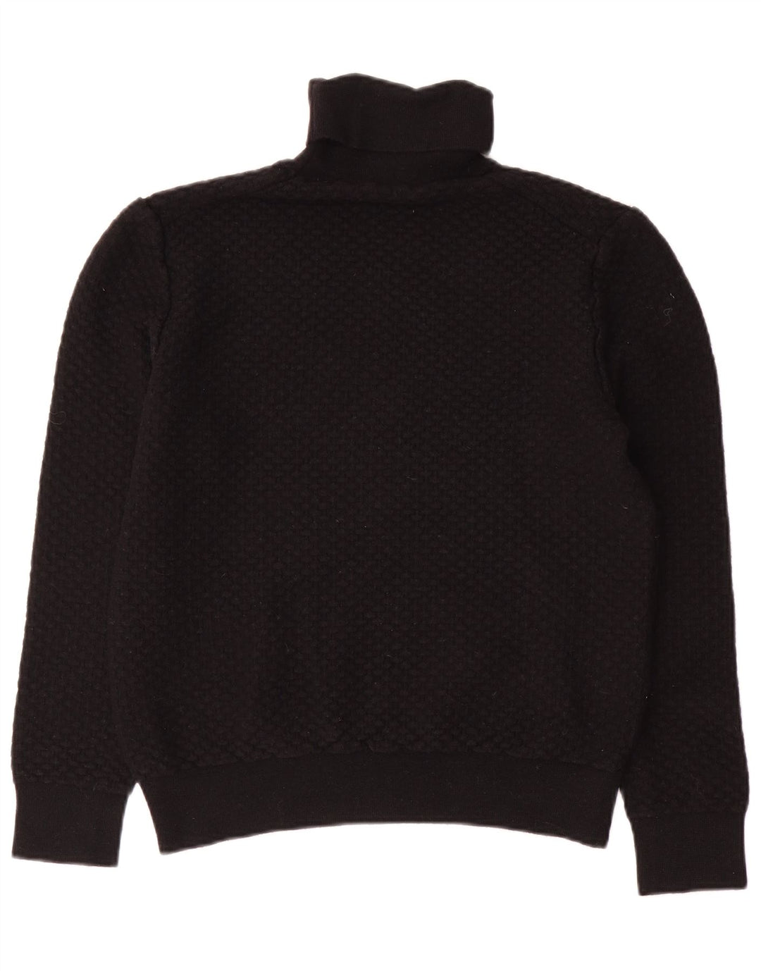 Suéter feminino TRUSSARDI com gola redonda UK 20 2XL preto