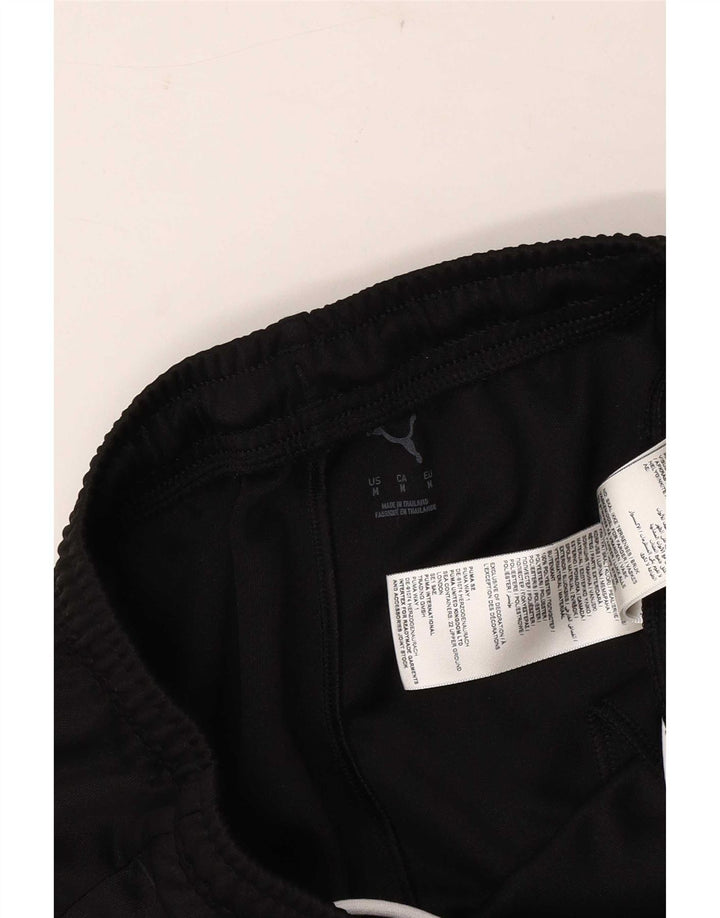 Calça de treino feminina Puma Joggers UK 12 poliéster preto médio