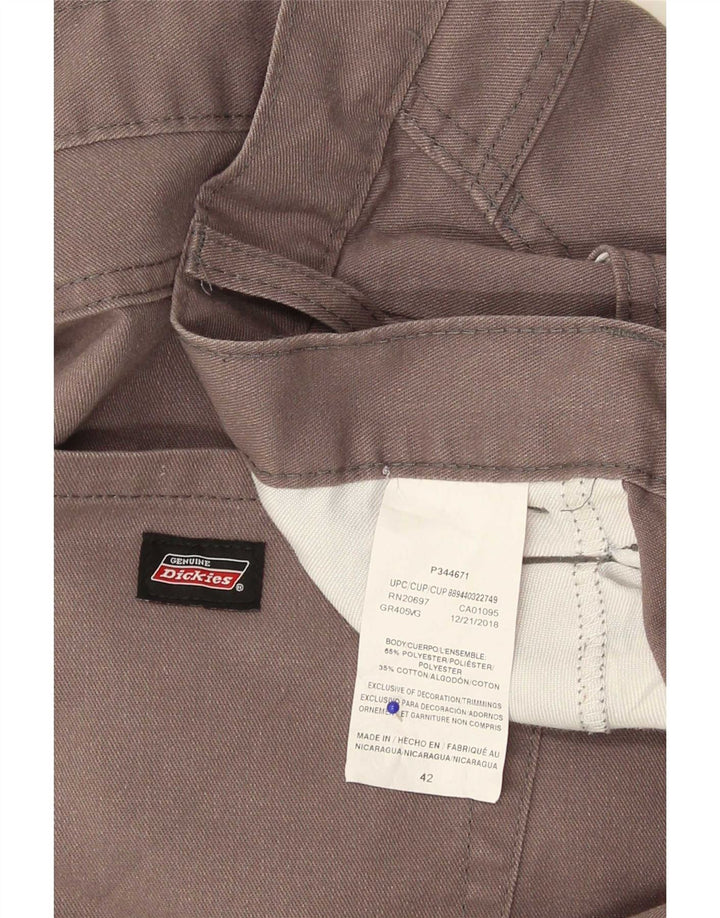 Shorts casuais masculinos Dickies W42 2XL cinza colorblock poliéster