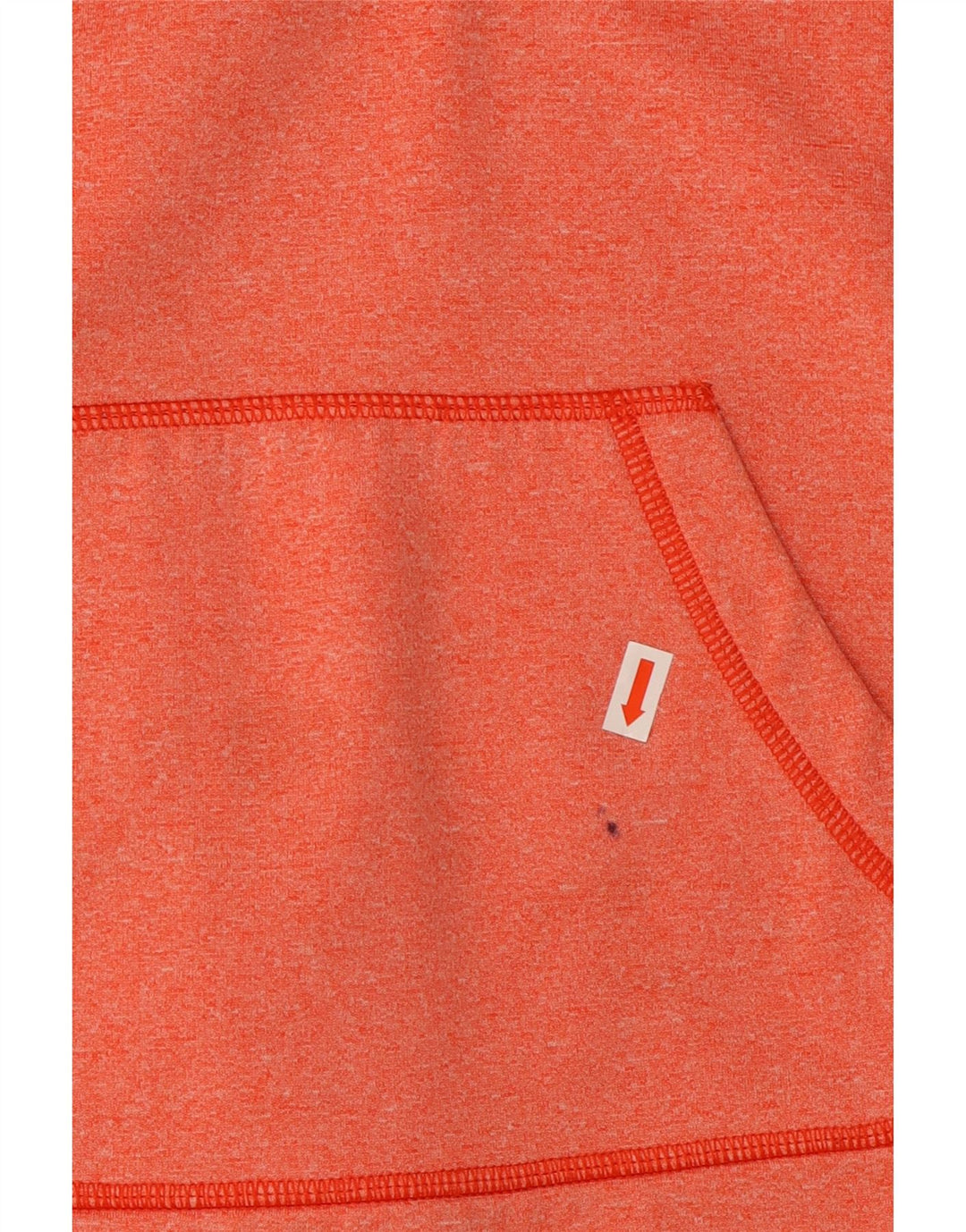 Jumper feminino com capuz gráfico THE NORTH FACE Reino Unido 14 grande poliéster laranja