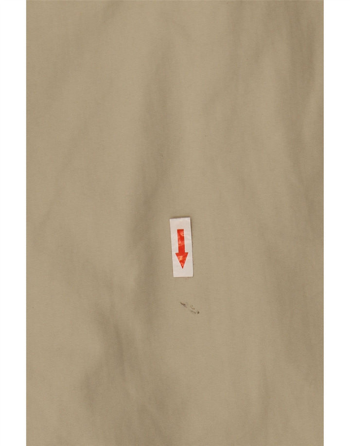 Jaqueta bomber masculina Woolrich UK 38 nylon bege médio