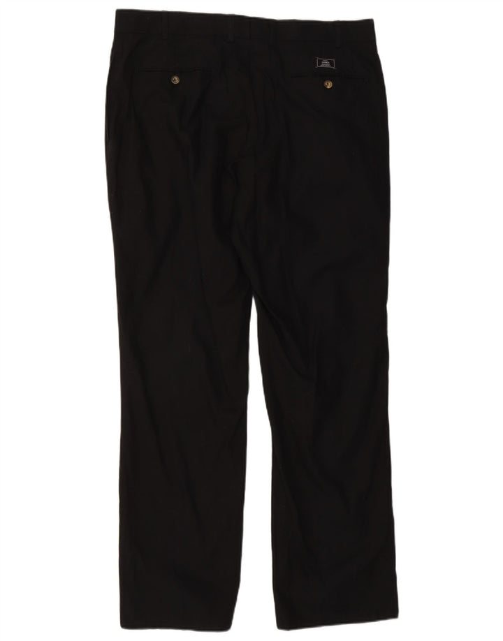 Calça masculina Marks & Spencer Blue Harbor Straight Suit W38 L31 preta