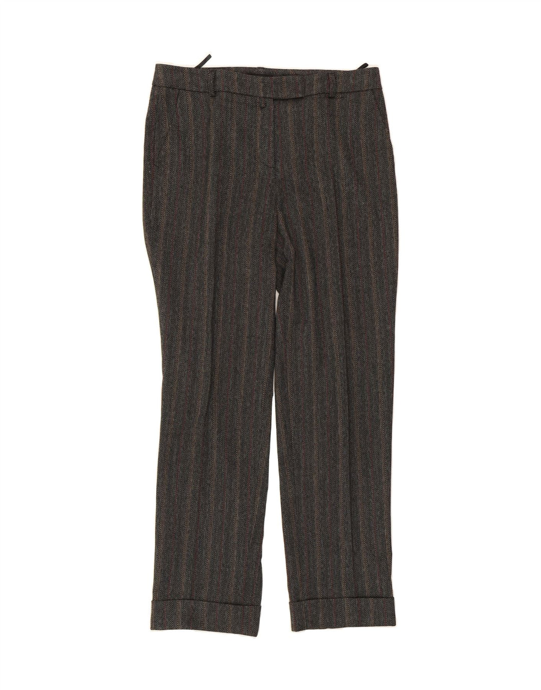 HIRSCH Womens Suit Trousers UK 14 Large W34 L30 Multicoloured Striped Vintage Hirsch and Second-Hand Hirsch from Messina Hembry 