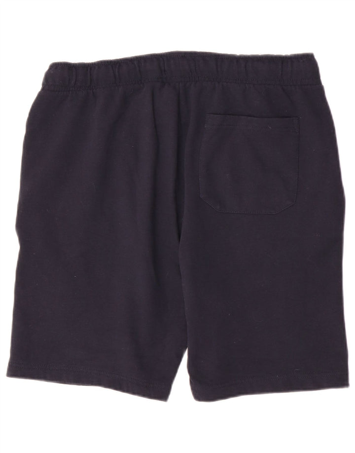 Shorts esportivo masculino French Connection grande algodão azul marinho