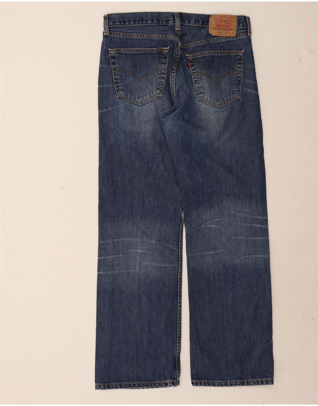 Levi's Masculino 508 Straight Jeans W32 L32 Azul Algodão