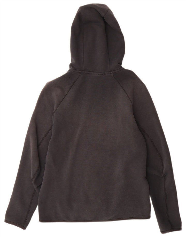 Suéter Nike masculino com capuz e zíper pequeno preto