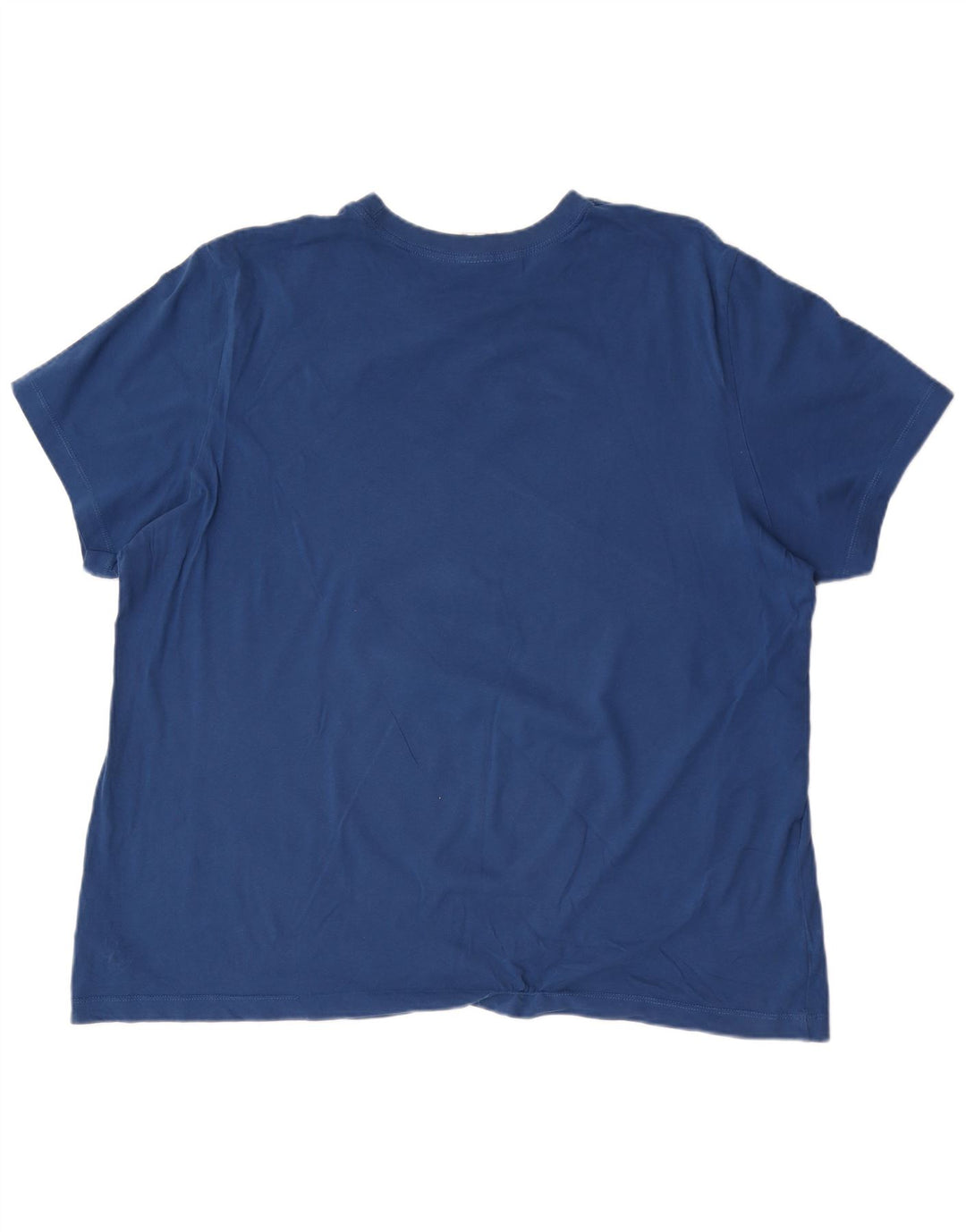 Camiseta gráfica masculina Nike Top 2XL algodão azul
