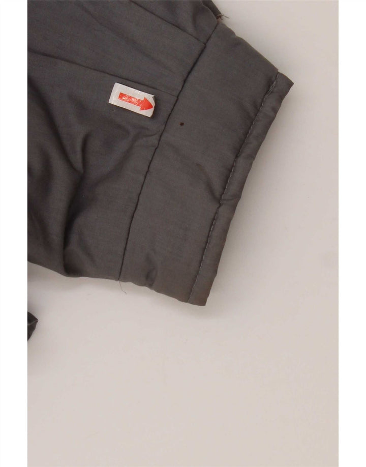 Jaqueta bomber militar superdimensionada feminina vintage IT 48 XL azul marinho