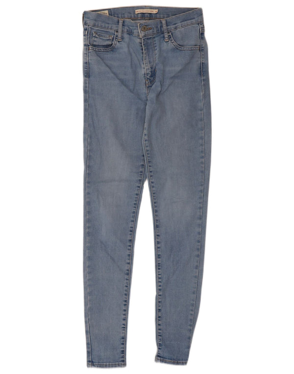 Calça jeans feminina Levi's 720 High Rise Super Skinny W26 L30 azul algodão