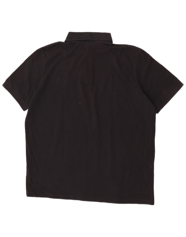 Camisa polo masculina Hugo Boss 2XL algodão preto
