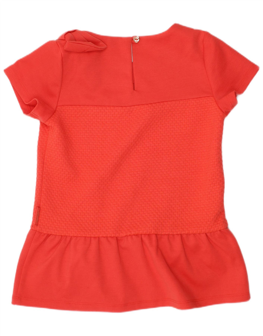 Blusa feminina Ted Baker 7-8 anos poliéster vermelho