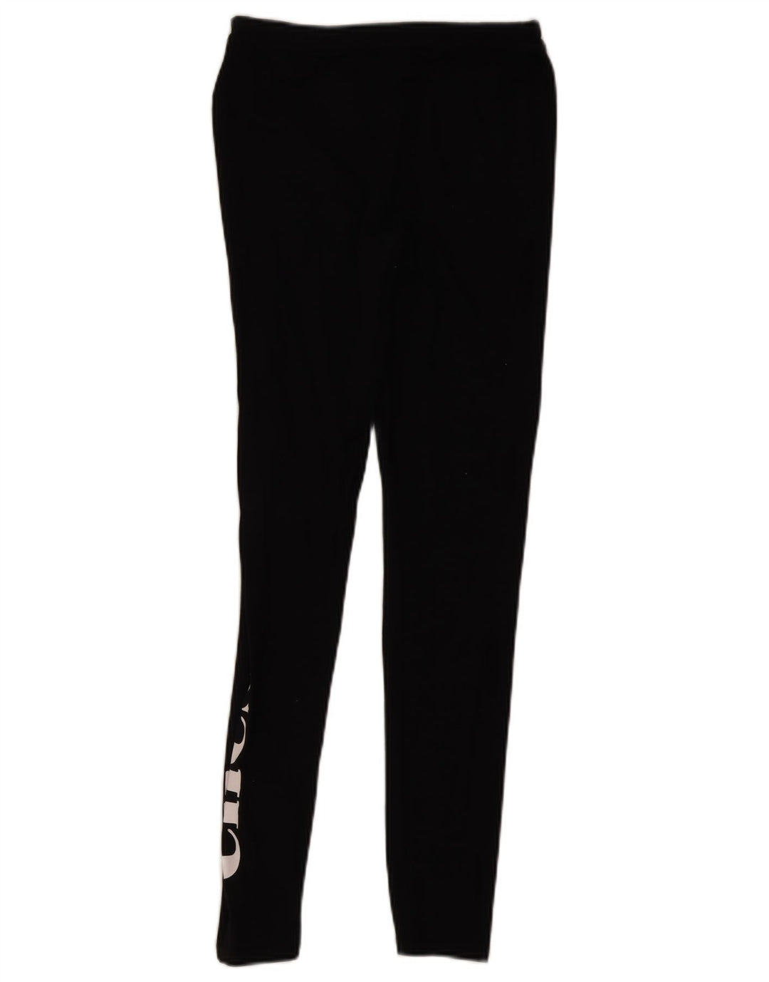 Ellesse Leggings Gráficos Femininos Reino Unido 10 Pequeno Algodão Preto