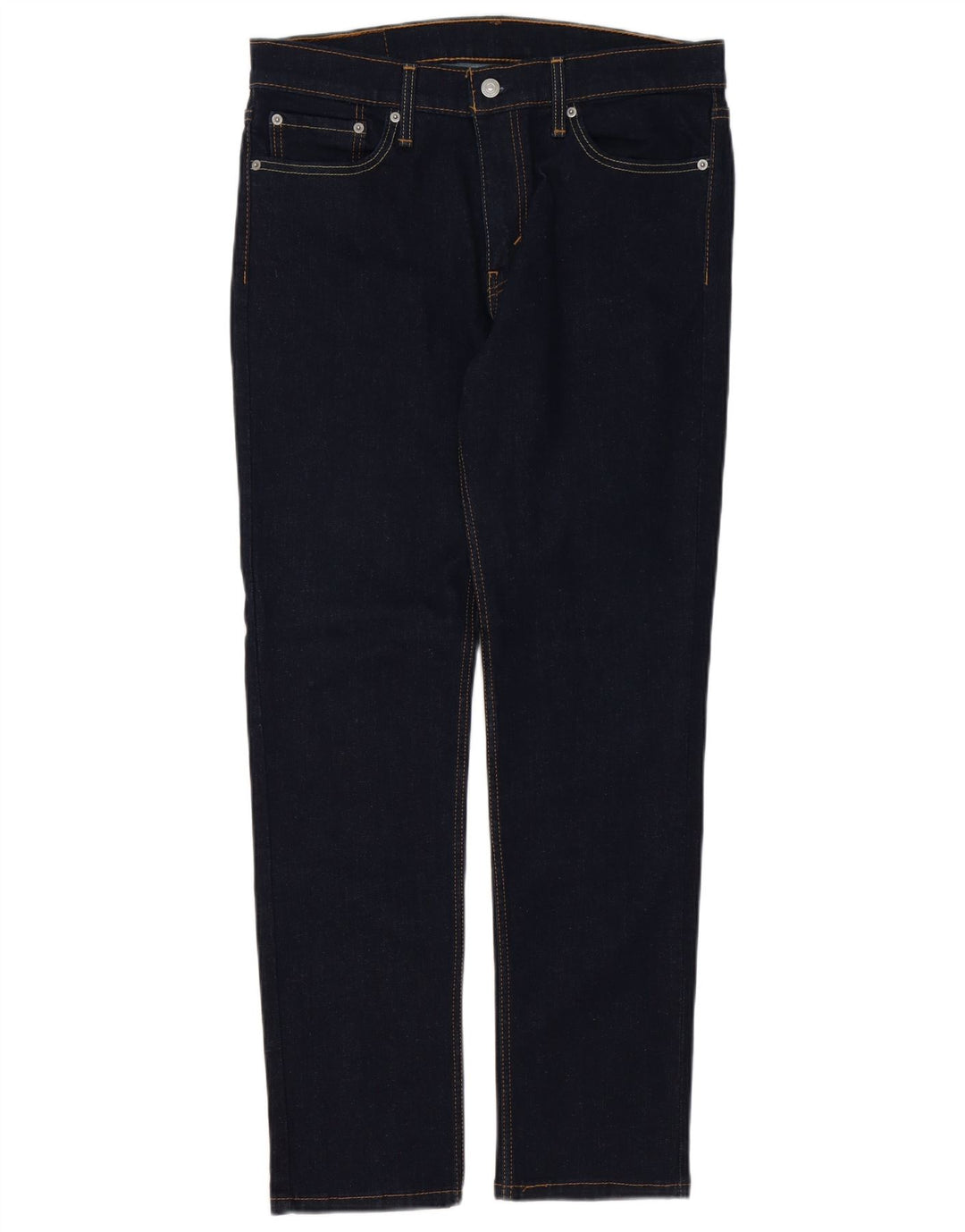 Levi's Masculino 511 Slim Jeans W33 L32 Azul Marinho Algodão