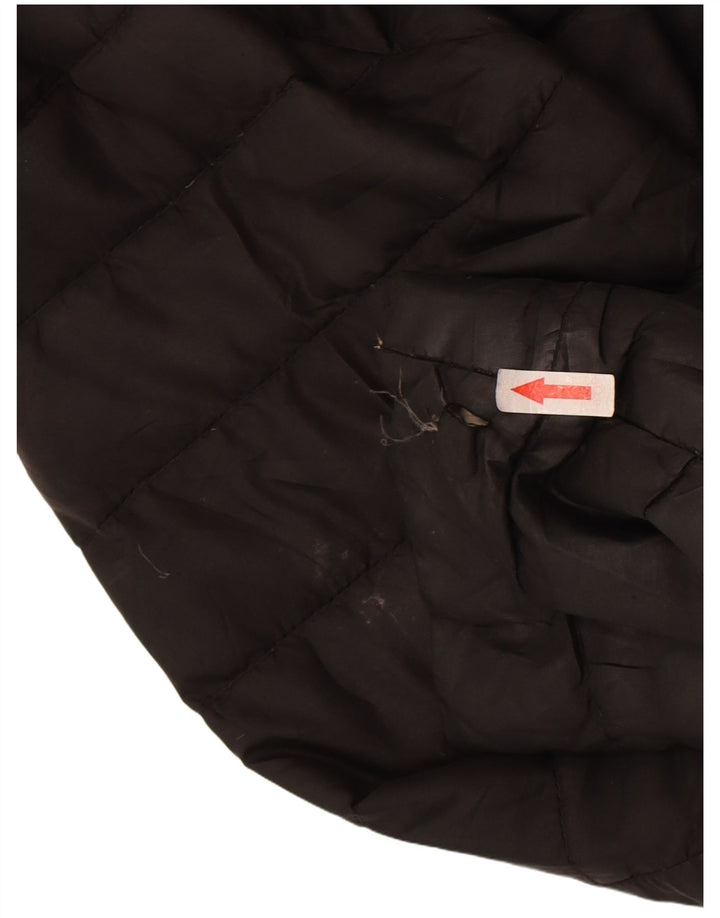 Jaqueta acolchoada feminina The North Face UK 16 grande poliéster preto
